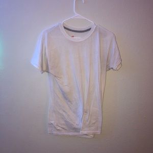 White hanes shirt